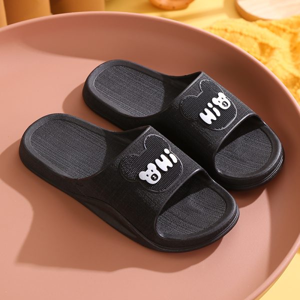 Men Soft and Comfortable Bathroom Non-Slip Slippers Wear-Resistant Casual Slippers