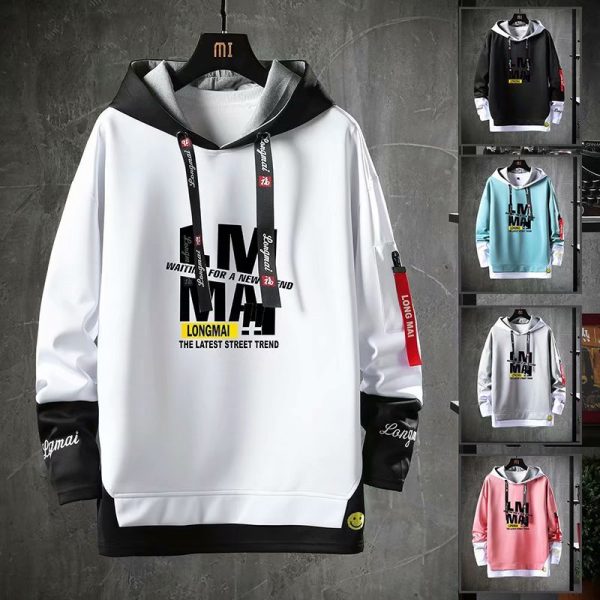 Men's Hoodie; Long Sleeve Sweatshirt Men