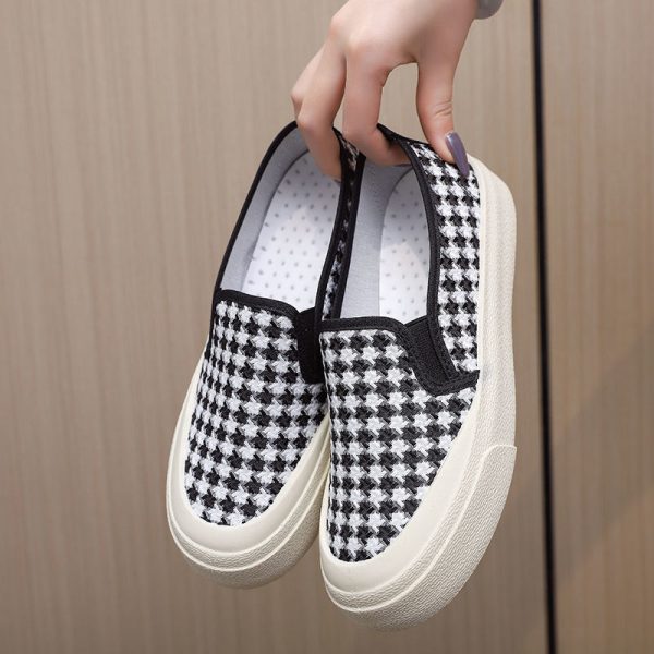 Women's Weaved Canvas Breathable Sports Lightweight Casual Shoes