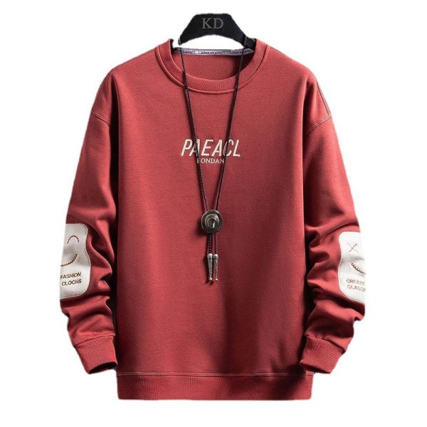 Men's Basic Letter Prints Fleece Sweatshirts & Hoodies